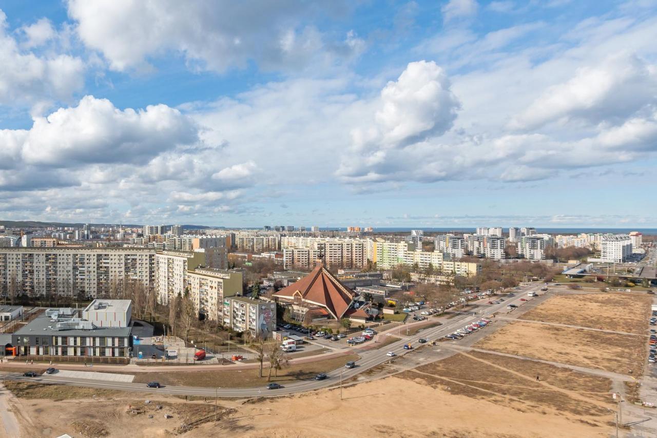 Grand Apartments - Level 16 - City View In Gdansk Exterior foto